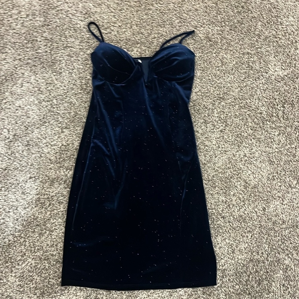 Dark blue sparkly Windsor dress!!!